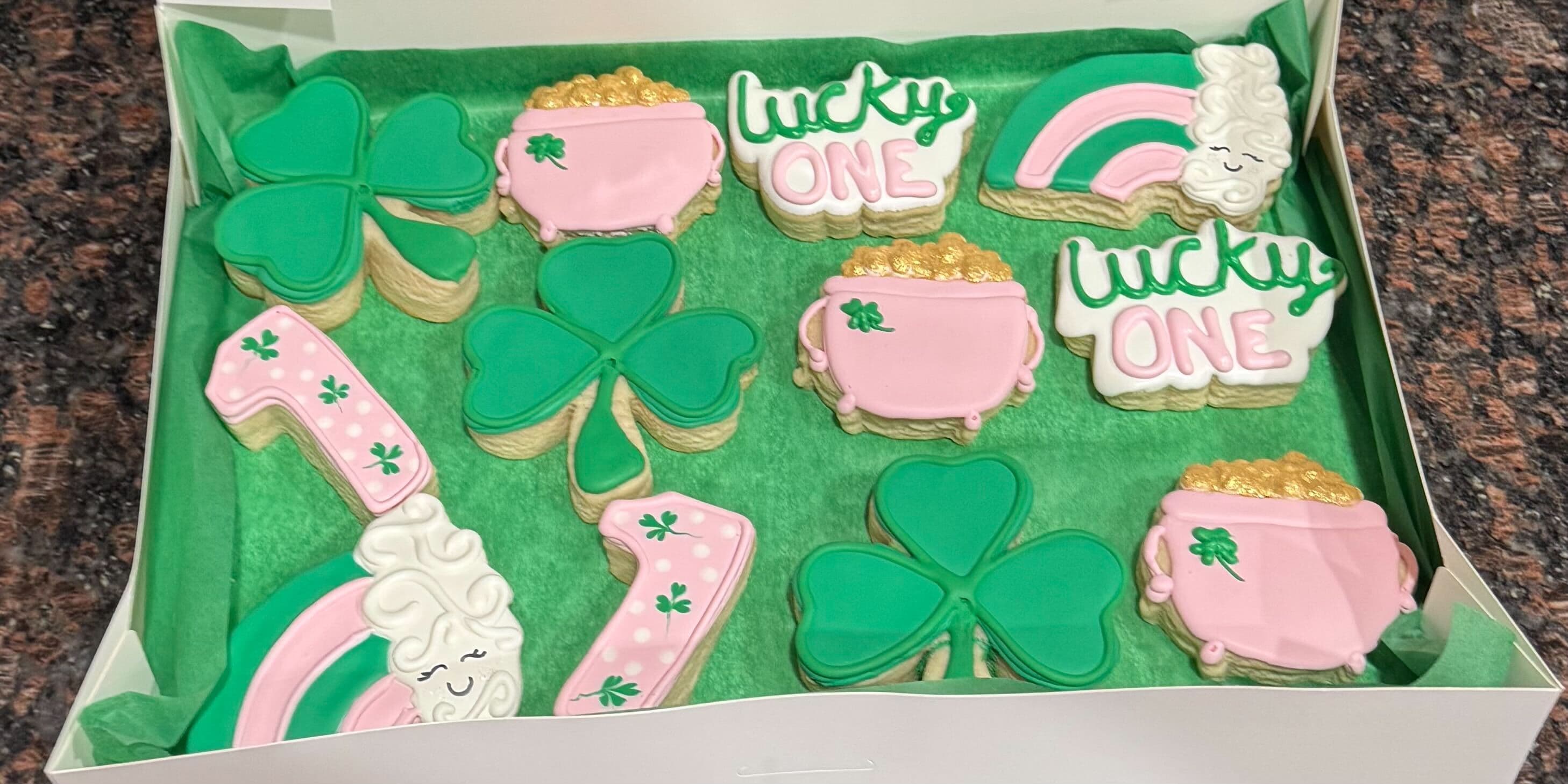 Lucky One St. Patrick's Cookies