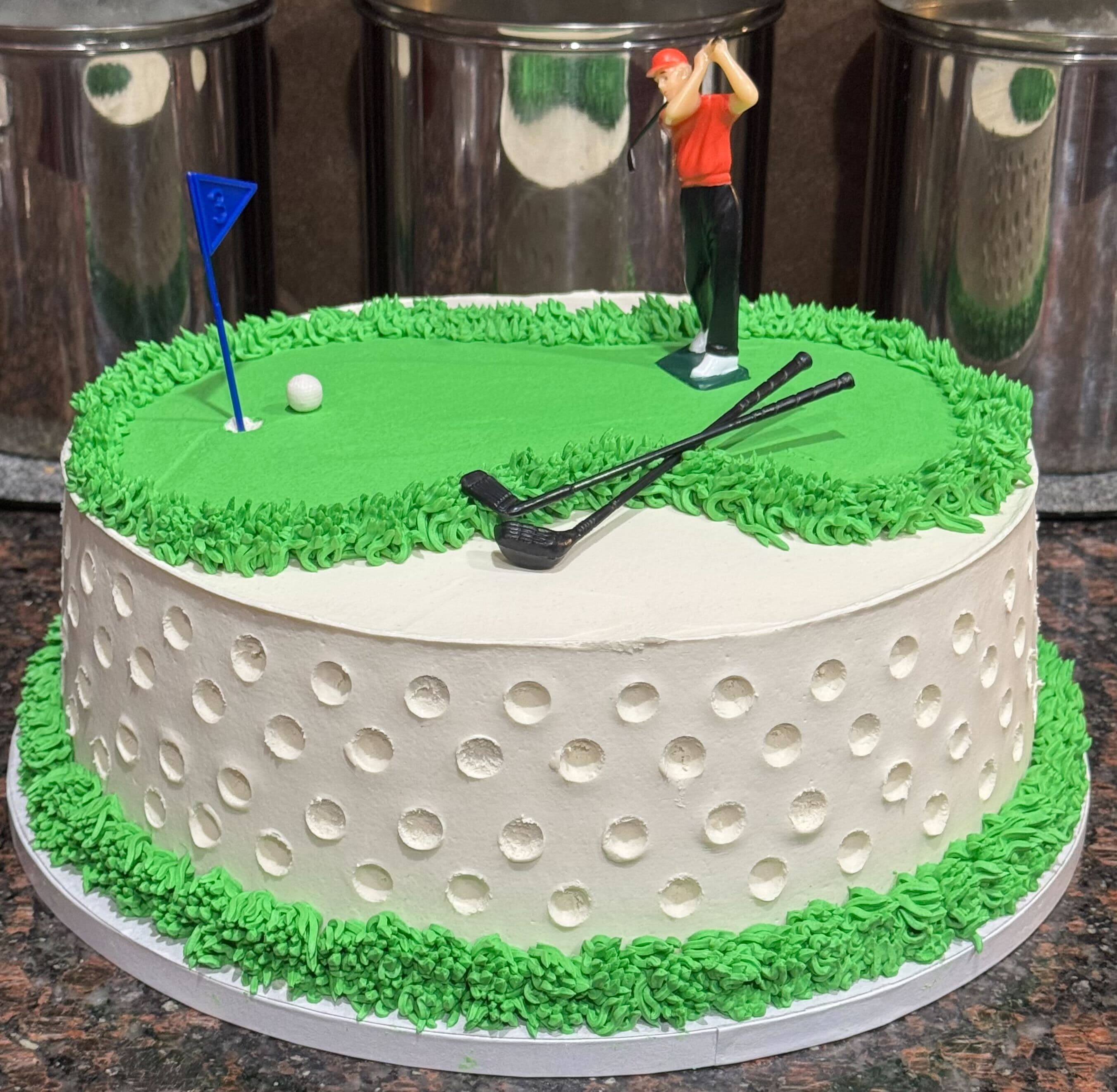 Golf Course Cake