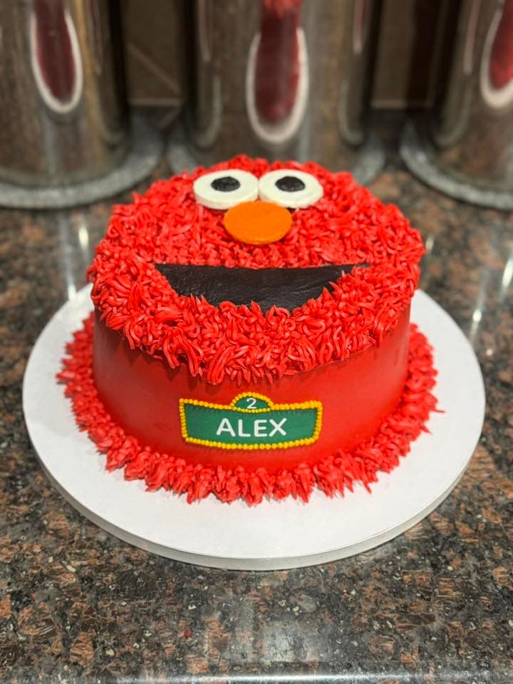 Elmo Cake