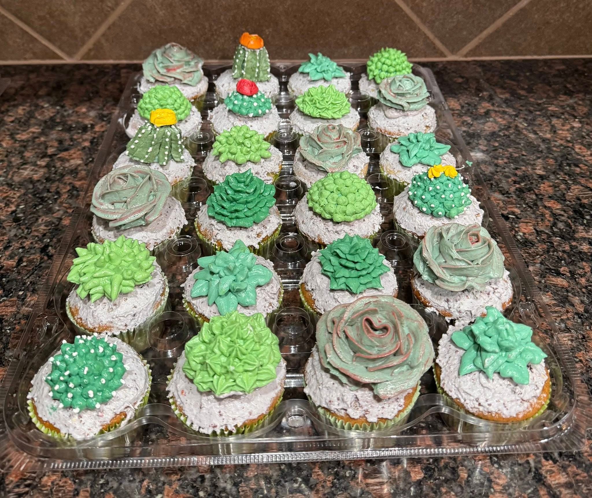 Herb Cupcakes