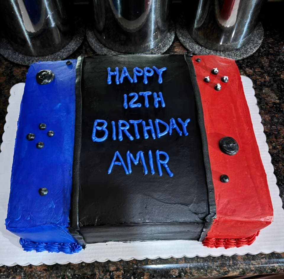 Nintendo Switch Cake