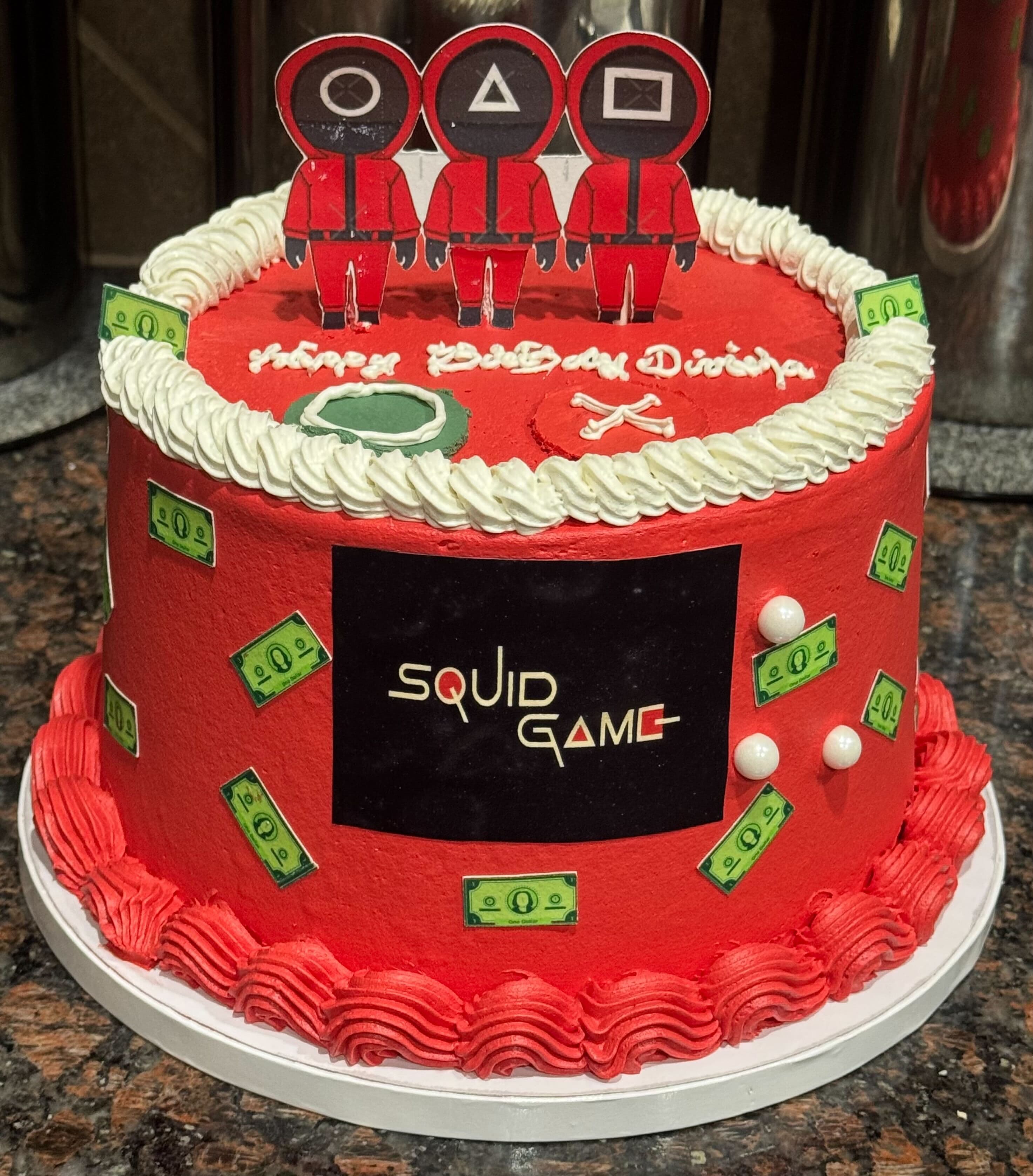 Squid Game Cake