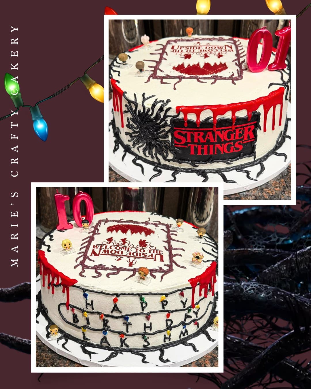 Stranger Things Cake